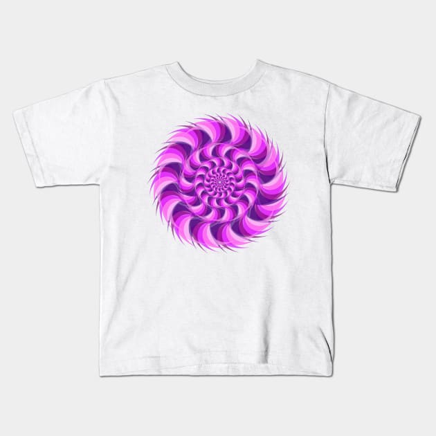 Deep Purple Kids T-Shirt by Gramoda